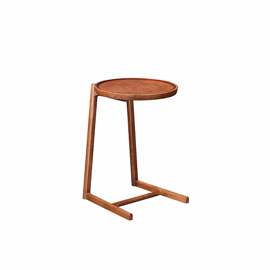 Tavolino da pranzo da caffè in legno massello dal design moderno popolare