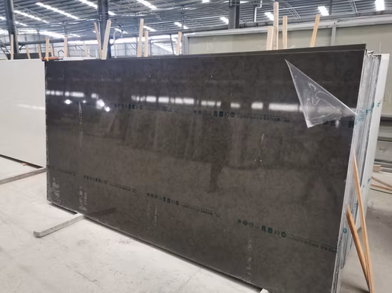 Rocce artificiali Quarzo Effetto marmo Lastra Vanity Piano di lavoro Granito